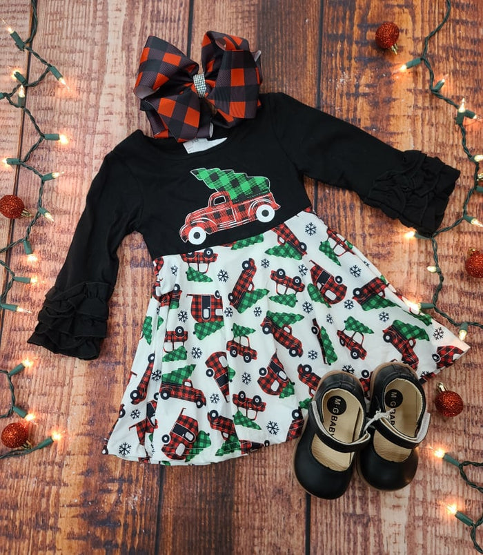 Christmas Truck Dress