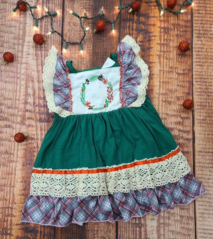 Christmas Wreath Dress