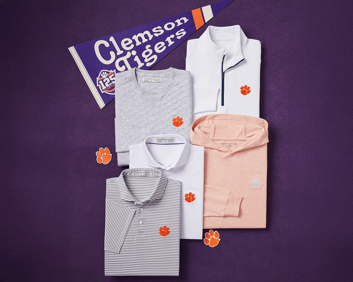 Clemson University Anderson Shirt: White