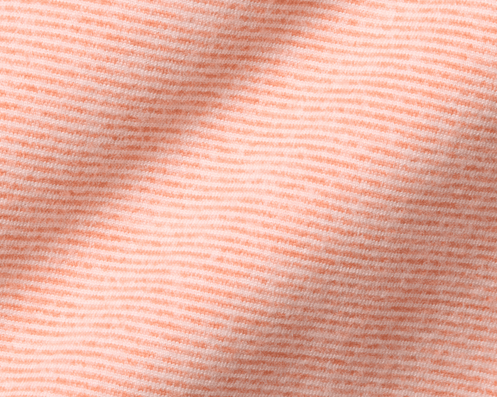 Clemson University Hamilton Hoodie: Heathered Nectarine & White