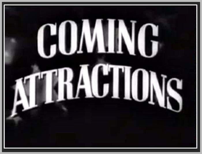 COMING ATTRACTIONS - CLASSIX TRAILERS - RARE DVD