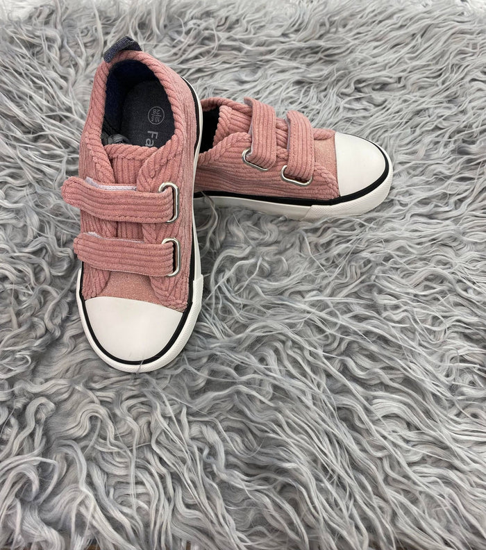 Corduroy Velcro shoe