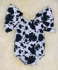 Cow Blk/Wht Leo/Swimsuit
