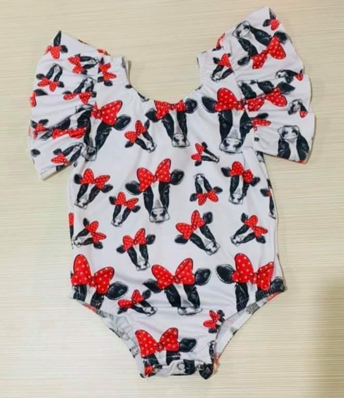 Cow with Bow Leo/Swimsuit