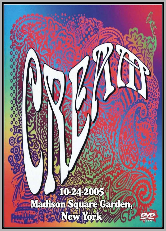 CREAM - LIVE AT MADISON SQUARE GARDEN - 2005 - 1 DVD