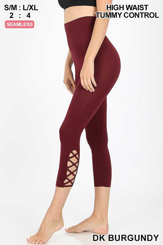 Criss Cross Tummy Control legging