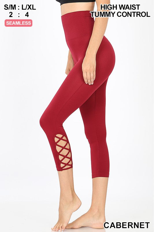 Criss Cross Tummy Control legging
