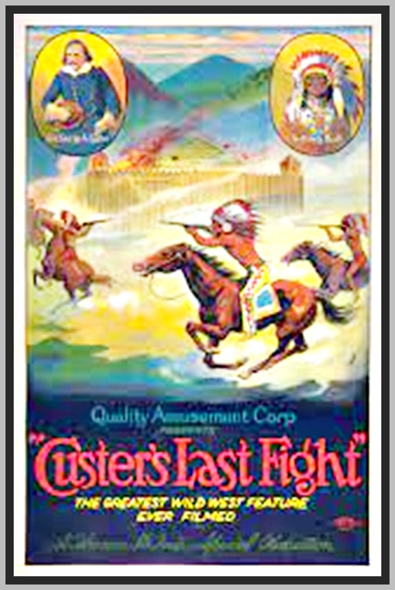 CUSTER'S LAST FIGHT - 1924 - FRANCIS FORD - SILENT - RARE DVD