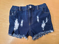 Denim Distressed shorts