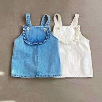 Denim Overall Dress