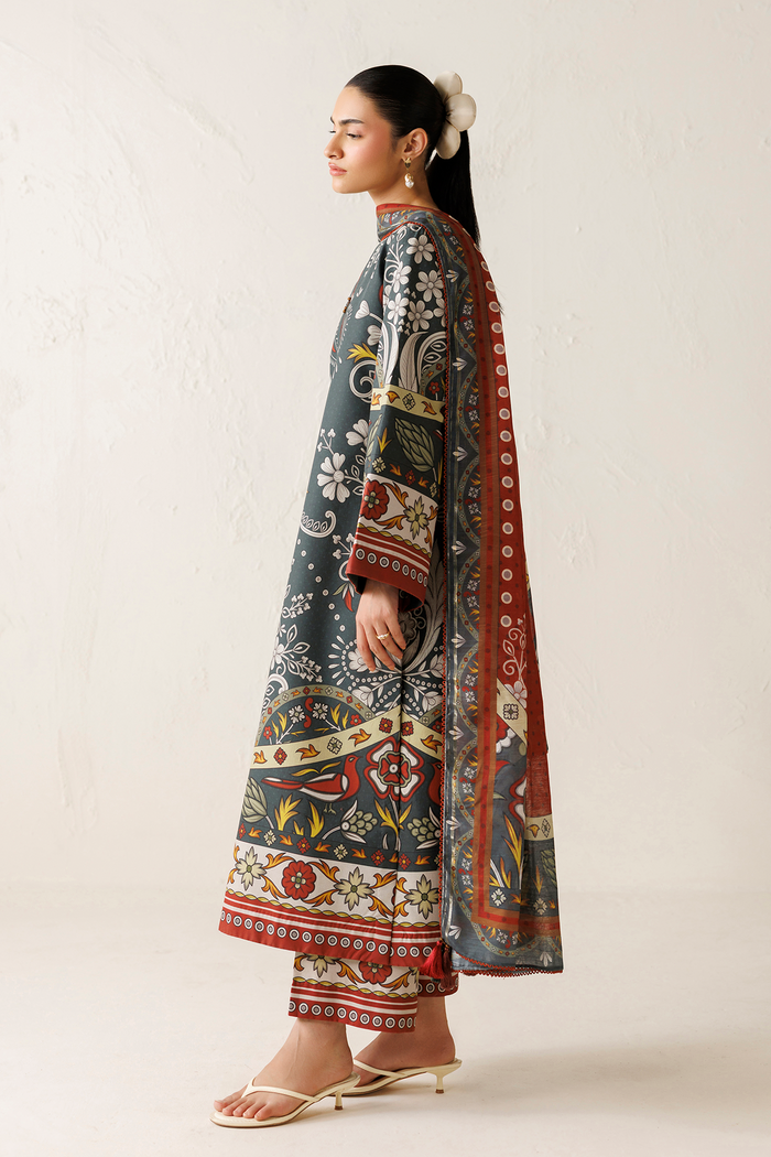 DIGITAL PRINTED LAWN RTW-9382