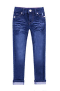Distressed Cuff Jeans