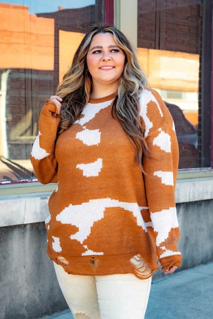 Distressed top