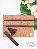 Double Zip Wristlets