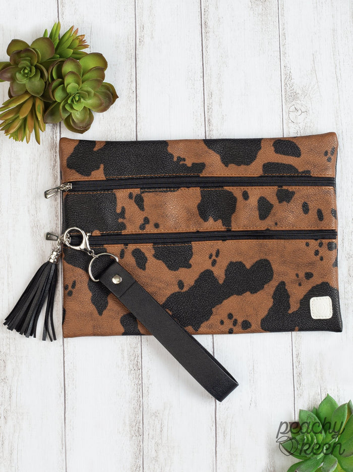 Double Zip Wristlets