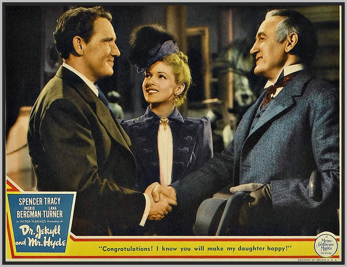DR. JEKYLL AND MR. HYDE - 1941 - WITH SPENCER TRACY - RARE DVD - COLORIZED
