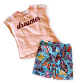 Dreamer Butterfly Short Set