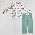 Duck set with green pants