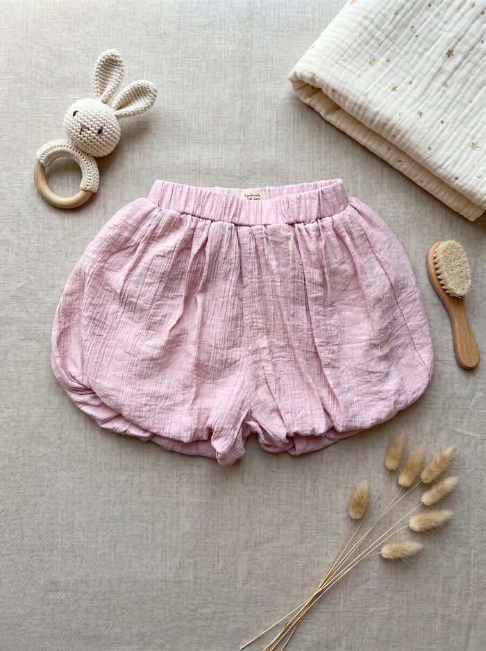 Dusty Pink Tiered Ruffle Halter Set