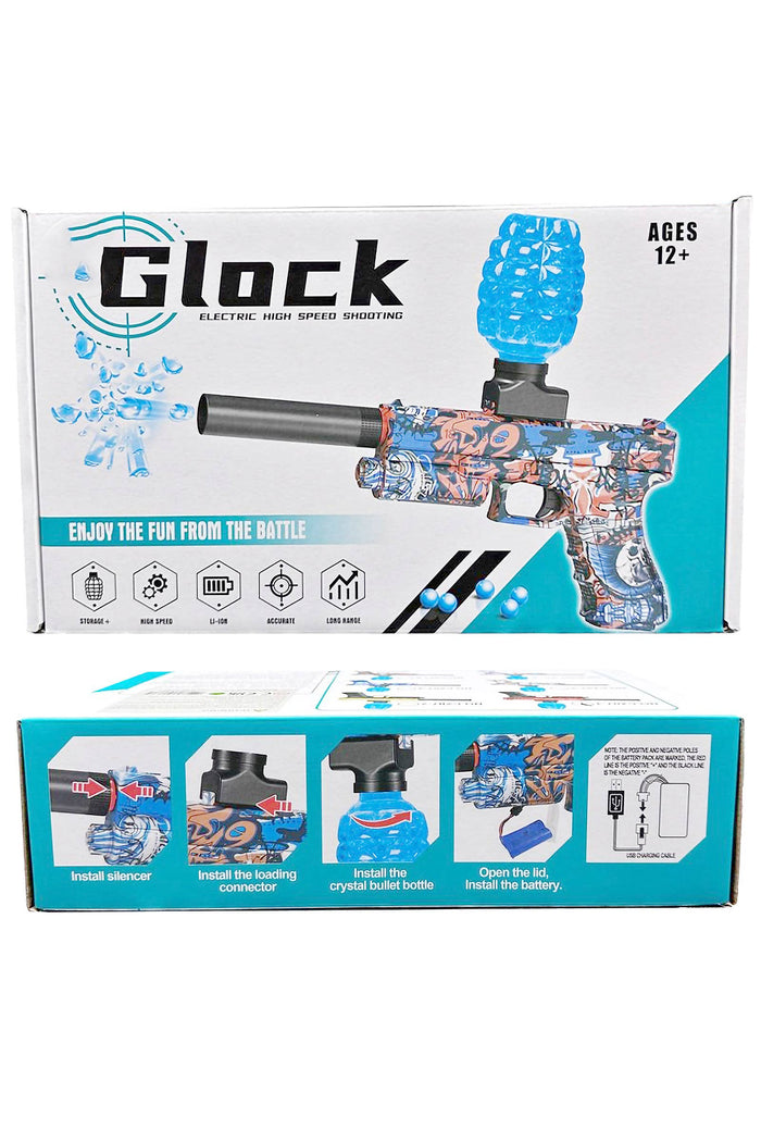 Electronic Gel Blaster Shooter Glock Pistol Toy Gun