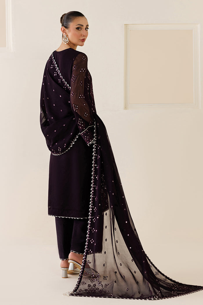 EMBROIDERED CHIFFON UC-3123