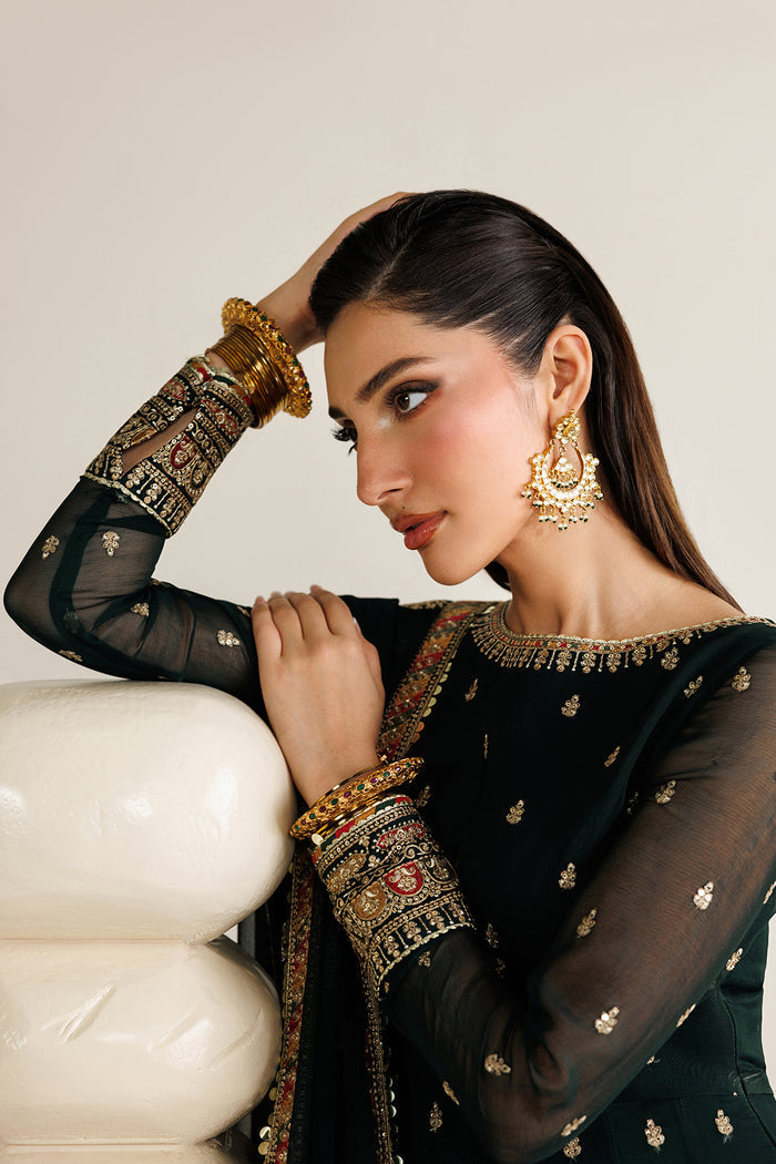 EMBROIDERED CHIFFON UC-3128
