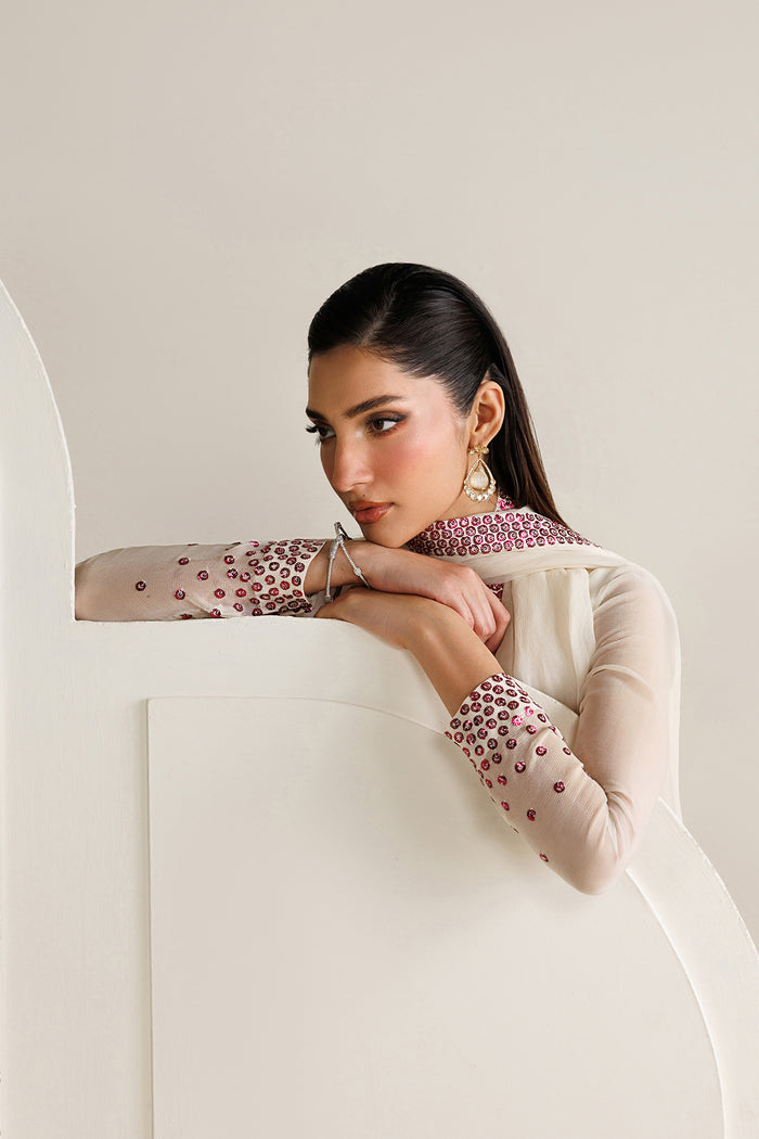 EMBROIDERED CHIFFON UC-3134