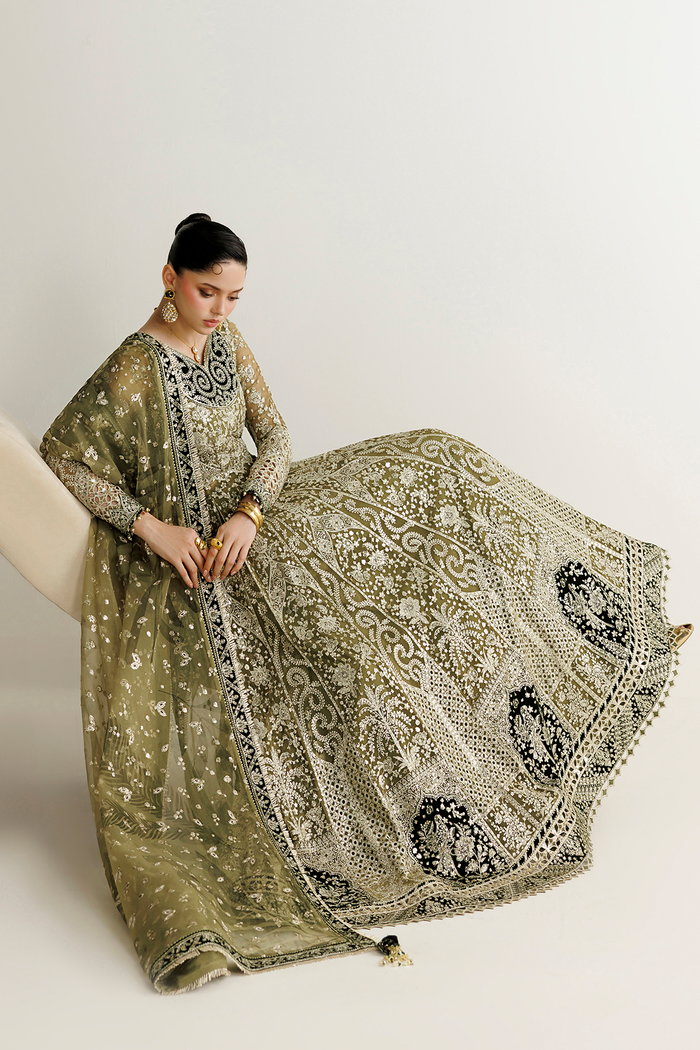 EMBROIDERED CHIFFON UC-3141