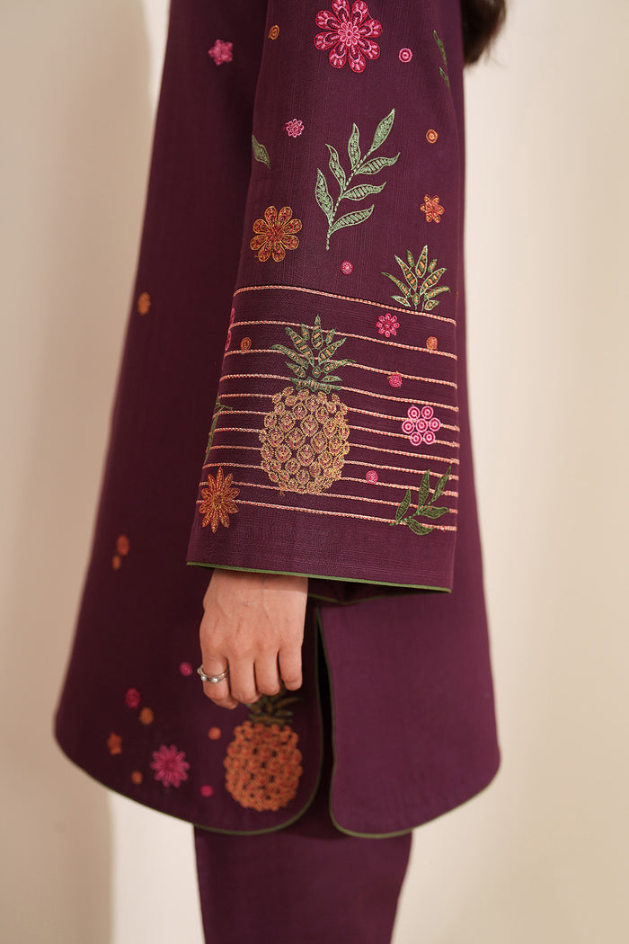 EMBROIDERED KHADDAR UW-0169