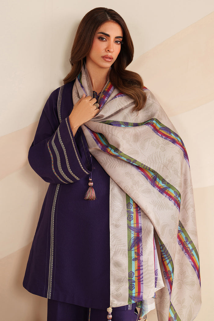 EMBROIDERED KHADDAR UW-0228