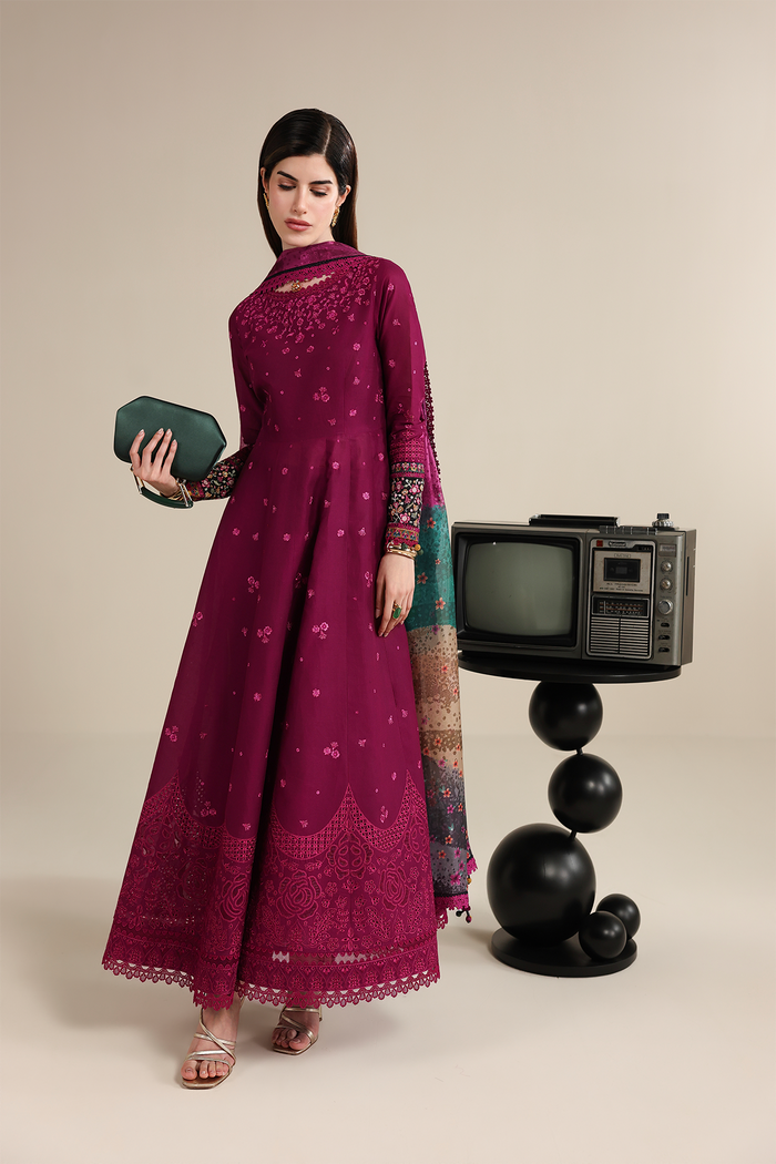 EMBROIDERED LAWN IL26-D02