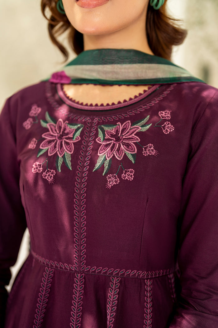 EMBROIDERED LAWN RTW-1203