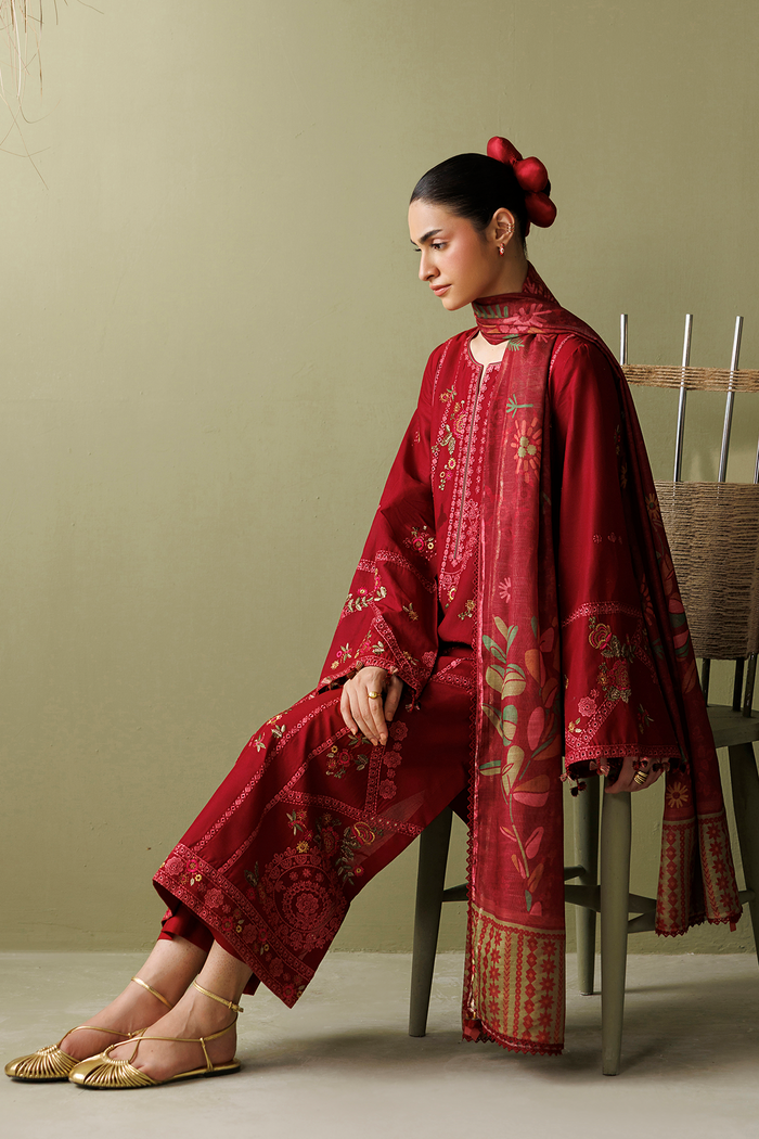 EMBROIDERED LAWN RTW-9343