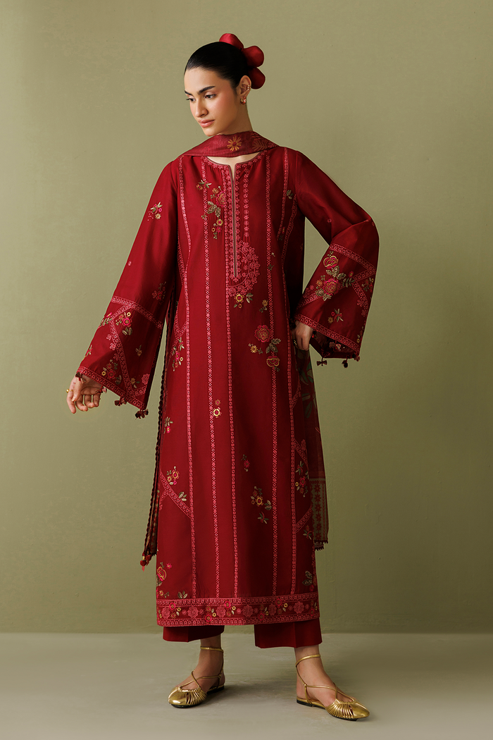 EMBROIDERED LAWN RTW-9343