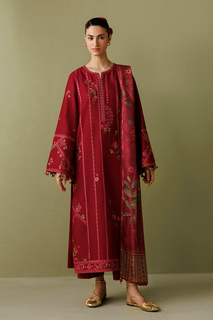EMBROIDERED LAWN RTW-9343
