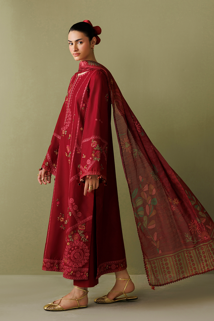 EMBROIDERED LAWN RTW-9343
