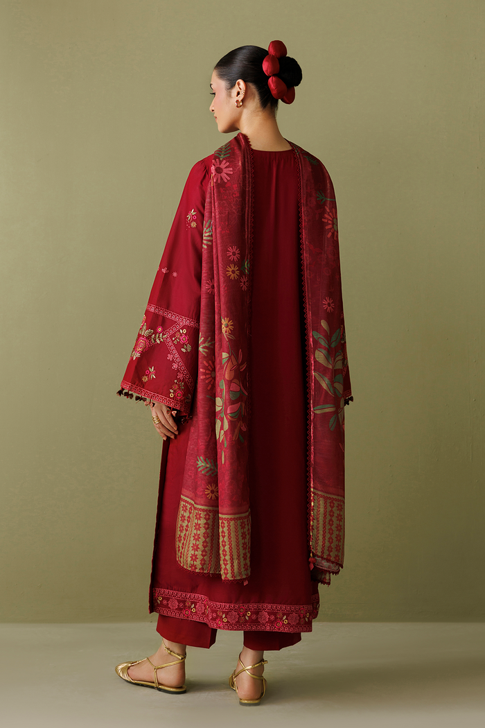 EMBROIDERED LAWN RTW-9343