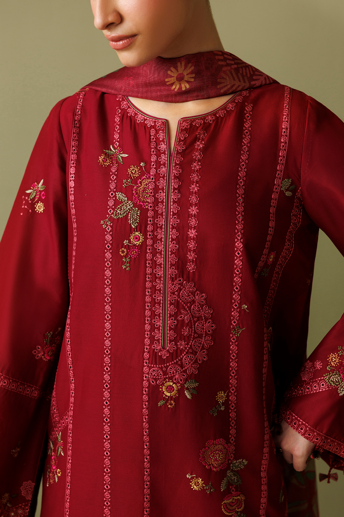 EMBROIDERED LAWN RTW-9343