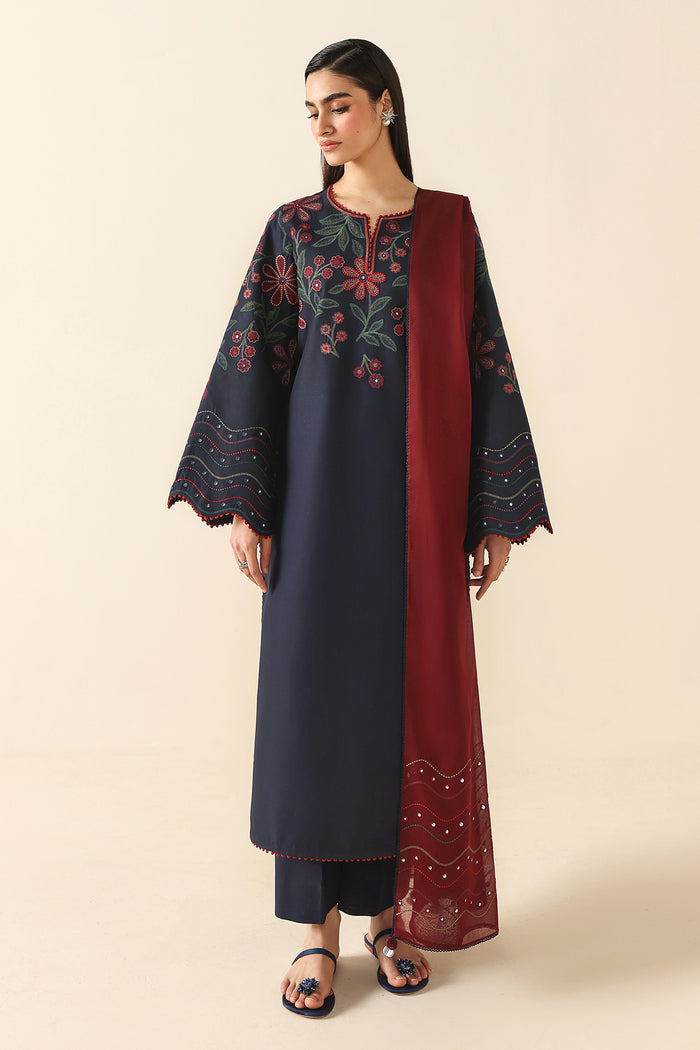 EMBROIDERED LAWN USE-9341