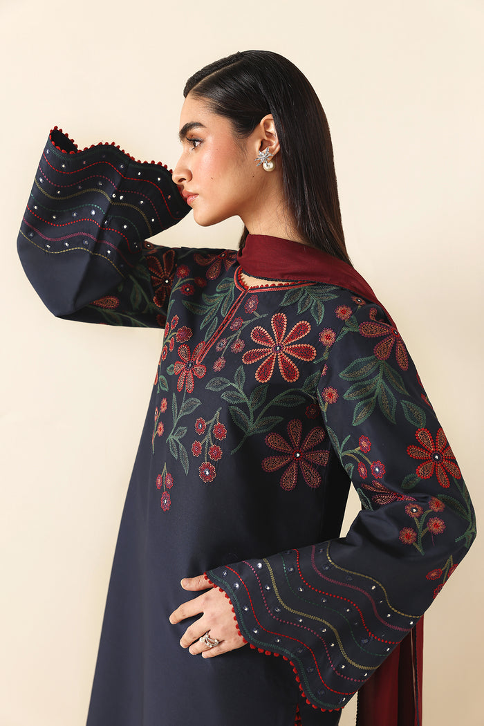 EMBROIDERED LAWN USE-9341