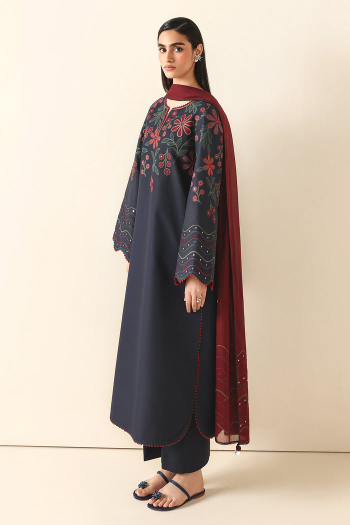 EMBROIDERED LAWN USE-9341