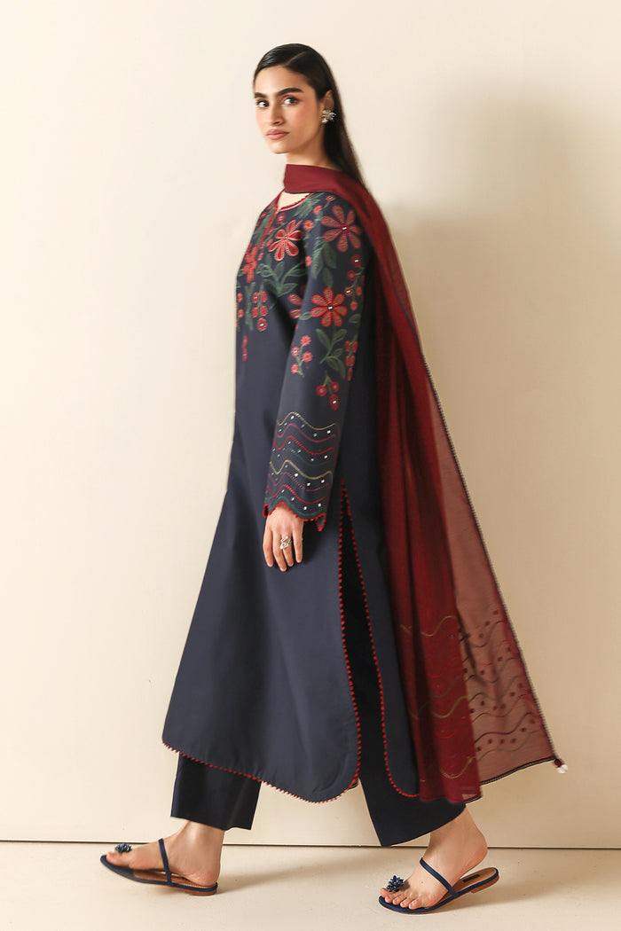 EMBROIDERED LAWN USE-9341