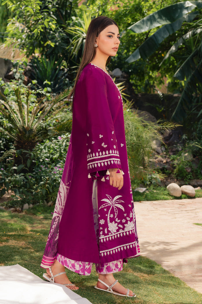 EMBROIDERED LAWN USE-9371