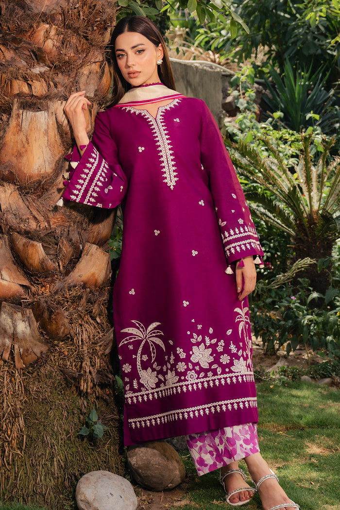 EMBROIDERED LAWN USE-9371