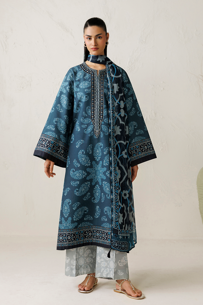 EMBROIDERED LAWN USE-9380