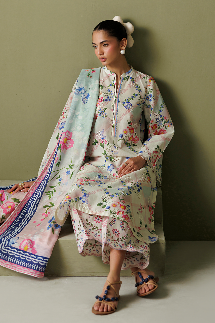 EMBROIDERED LAWN USE-9385