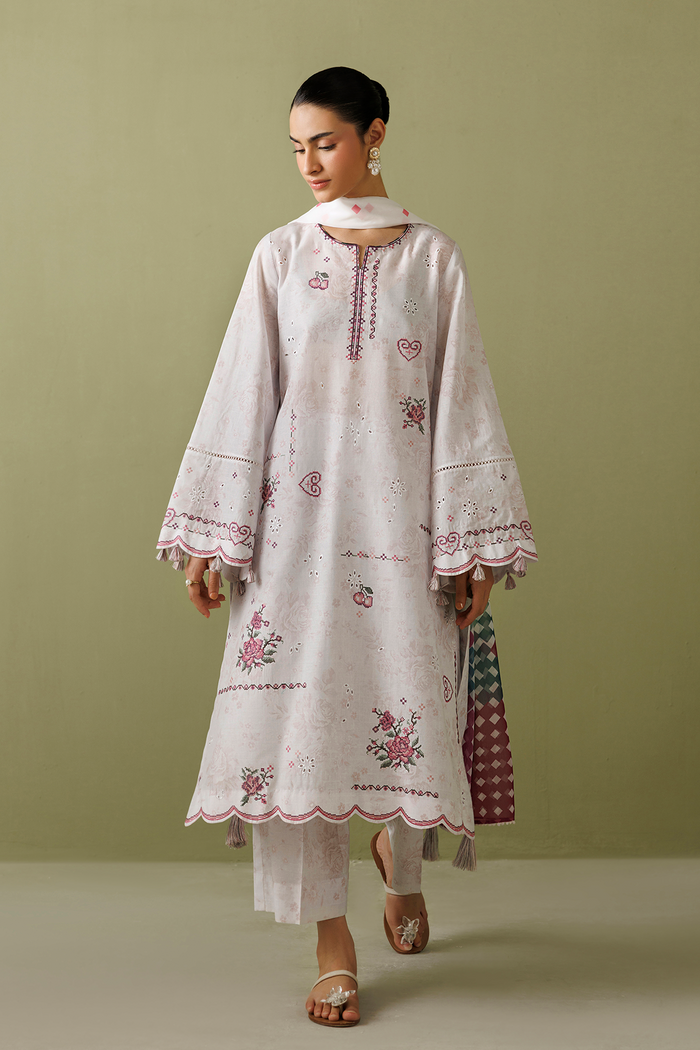 EMBROIDERED LAWN USE-9387