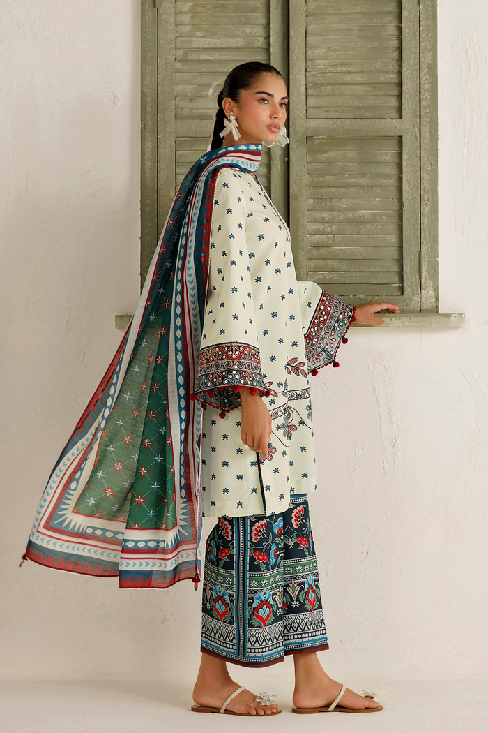 EMBROIDERED LAWN USE-9389