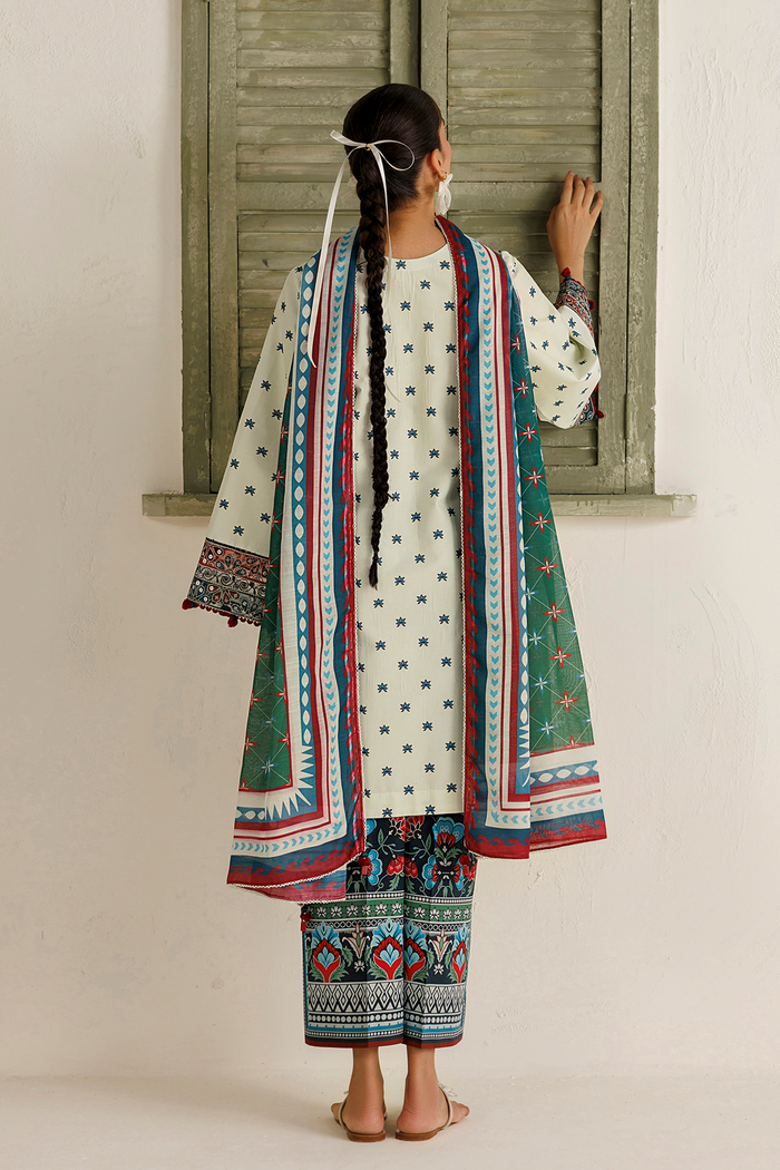 EMBROIDERED LAWN USE-9389