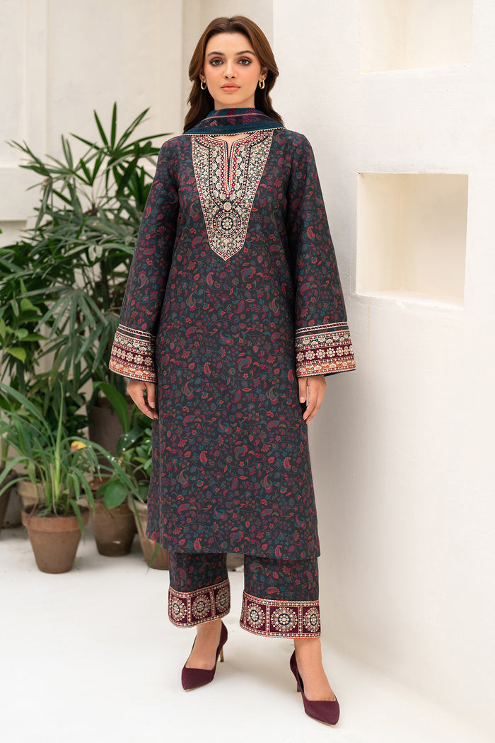 EMBROIDERED PREMIUM VISCOSE RTW-0098